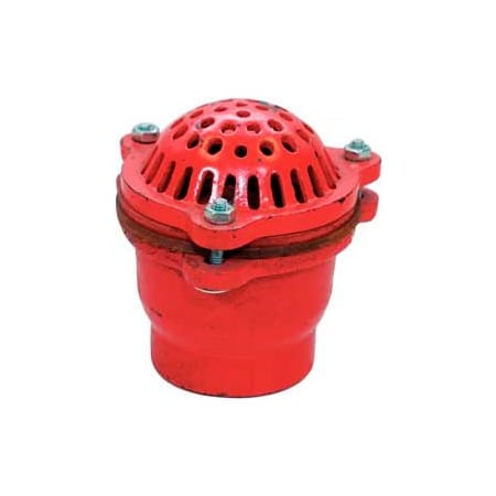 Apache 6" FNPT Cast Iron Foot Valve w/ Leather Flapper 70005018